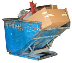 Streamlining Supply Chain - Dumpster Image