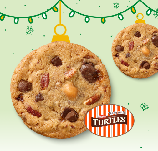 Caramel Pecan Cookie made with TURTLES®