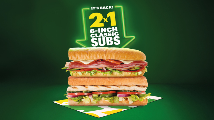 Two Subs 6inch