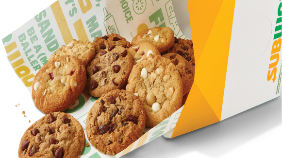 box of 12 assorted cookies