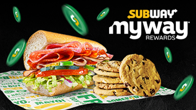 Subway My Way Rewards