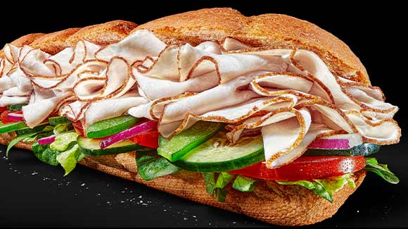 Footlong Turkey Sandwich