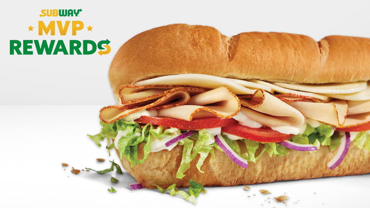 Oven-Roasted Turkey sub.