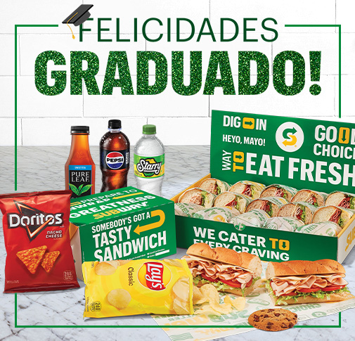 B.M.T. lunch box with Lay’s Classic chips and a Pepsi bottle. Congrats, grads!