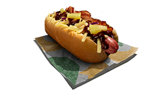 BBQ Bacon Loaded SubDog